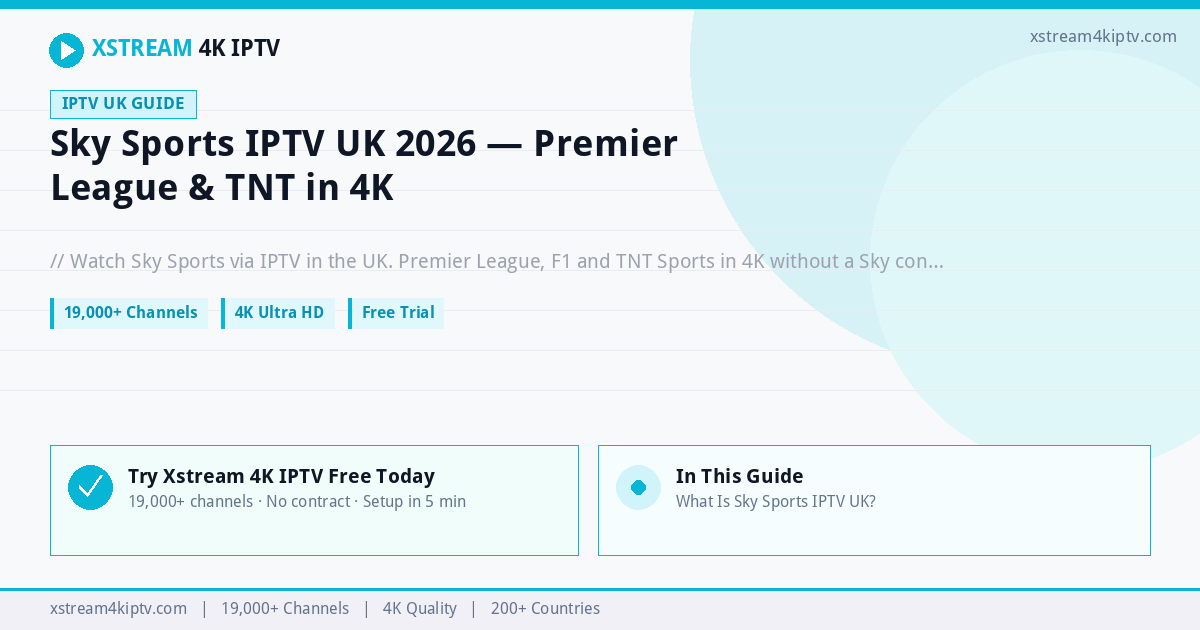 Sky Sports IPTV UK